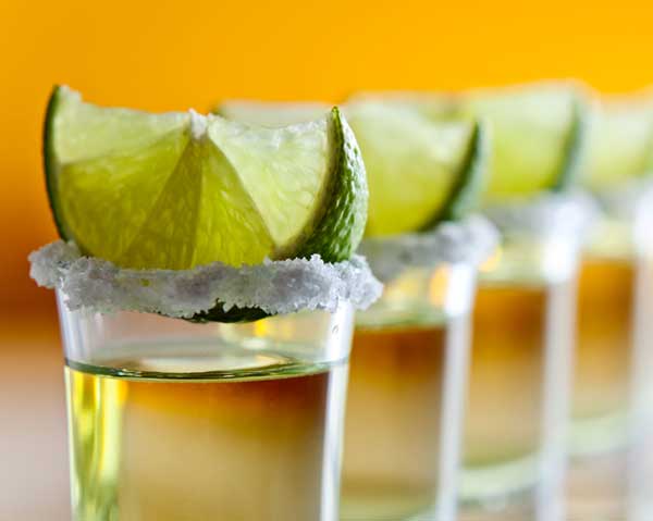 Tequila com limão